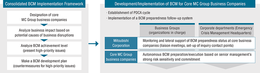 Overview of BCM Initiatives